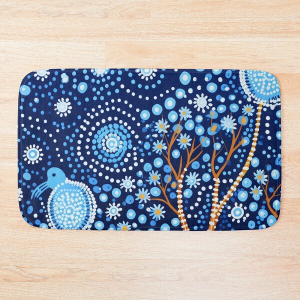 Item preview, Aboriginal Inspired Dot Art - Blue Berry Tree designed and sold by GrinGalore.
