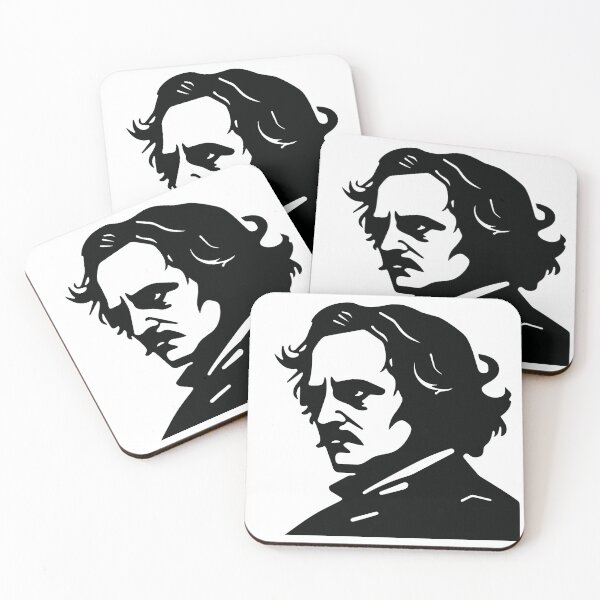 Artikelvorschau, Edgar Poe Gesicht entworfen und verkauft von ArtemMKV.