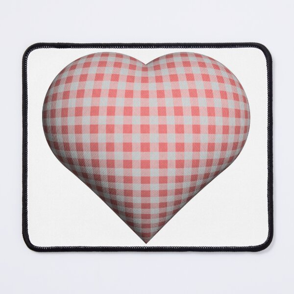 Item preview, Red Gingham Heart designed and sold by gabagoolguy.