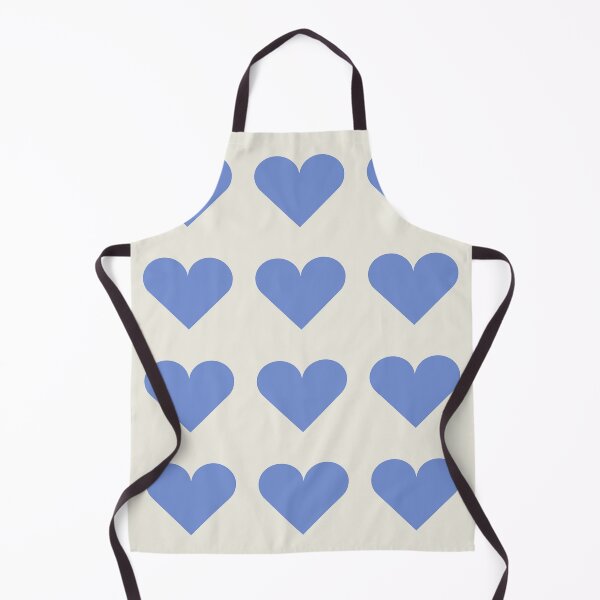 Item preview, Large DANUBE BLUE and CREAM LOVE HEARTS designed and sold by RachelMacht.