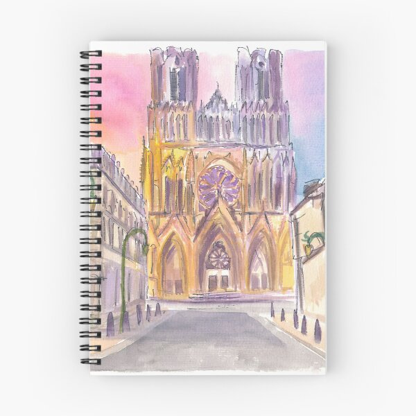 Item preview, Reims Cathedral in Warm Sunlight designed and sold by artshop77.