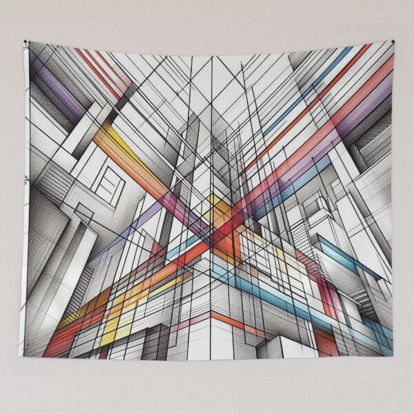 Item preview, Geometric Color: Chaos and Harmony designed and sold by Lyavalio.