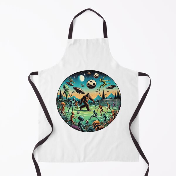 Item preview, Intergalactic Soccer | Bigfoot And Aliens | Ufo | Believe designed and sold by ShopCoolStop.