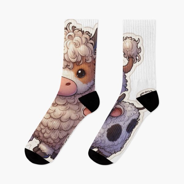 Item preview, Fluffy Cow | Highland cows designed and sold by FuzyFriendHaven.