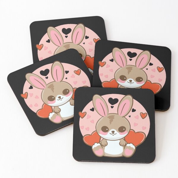 Item preview, Cute Bunnt with Heart Valentine's Day T shirts For Bunny Lovers  designed and sold by CANDYFrog.