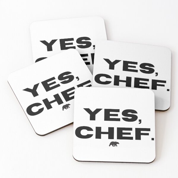 Item preview, Yes, Chef. Bear Silhouette designed and sold by OscarAndOphelia.