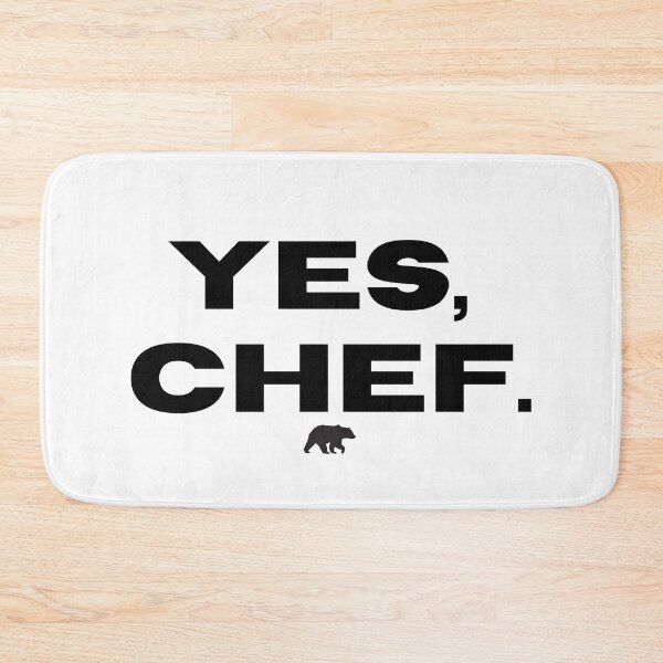 Item preview, Yes, Chef. Bear Silhouette designed and sold by OscarAndOphelia.