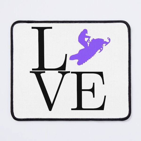 Item preview, Sled Love Snowmobile snow mobile designed and sold by AIVDesignCo.