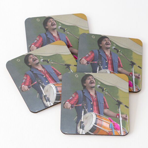 Item preview, Sunny Jain - Red Baraat - Photograph designed and sold by ConcertImages.