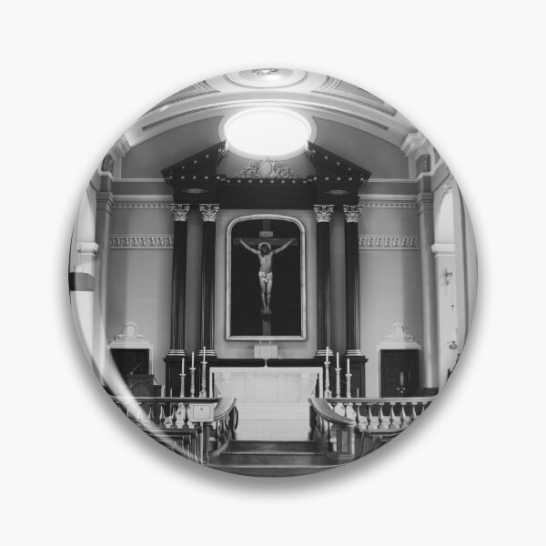 Item preview, Inside Basilica of St. Louis, King of France Black And White designed and sold by LisaWootenPhoto.