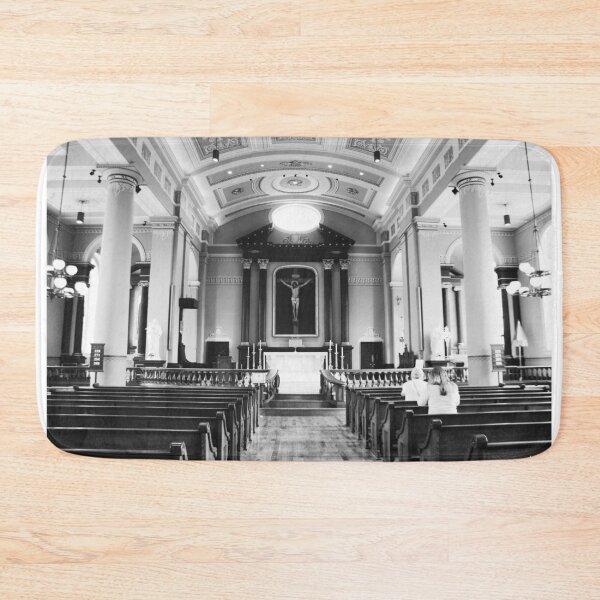 Item preview, Inside Basilica of St. Louis, King of France Black And White designed and sold by LisaWootenPhoto.