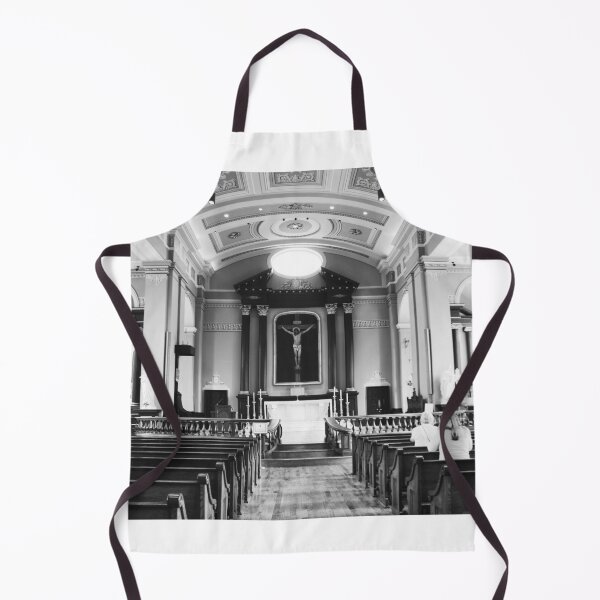 Item preview, Inside Basilica of St. Louis, King of France Black And White designed and sold by LisaWootenPhoto.