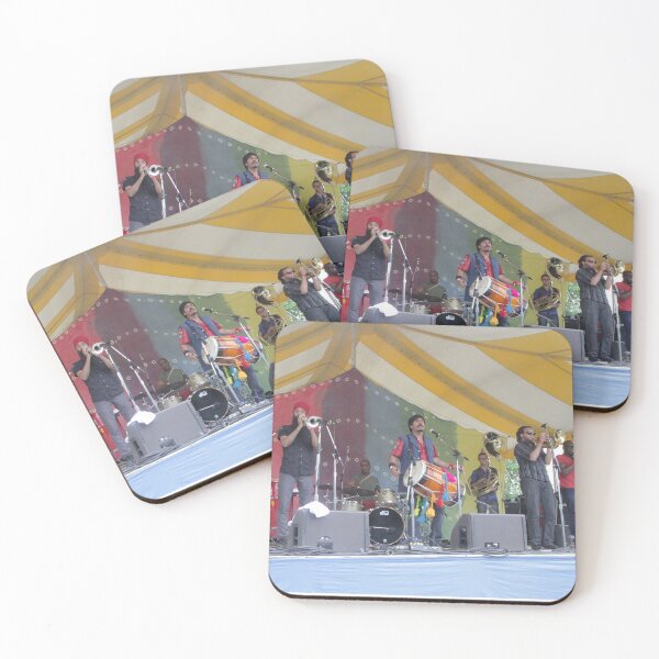 Item preview, Sunny Jain - Red Baraat - Photograph designed and sold by ConcertImages.