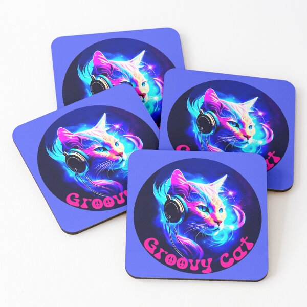 Item preview, Groovy Cat 3 designed and sold by DigitalandPhoto.