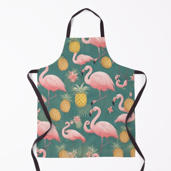 Item preview, Summer Fun: Flamingos and Pineapples Patterns designed and sold by asbno19.