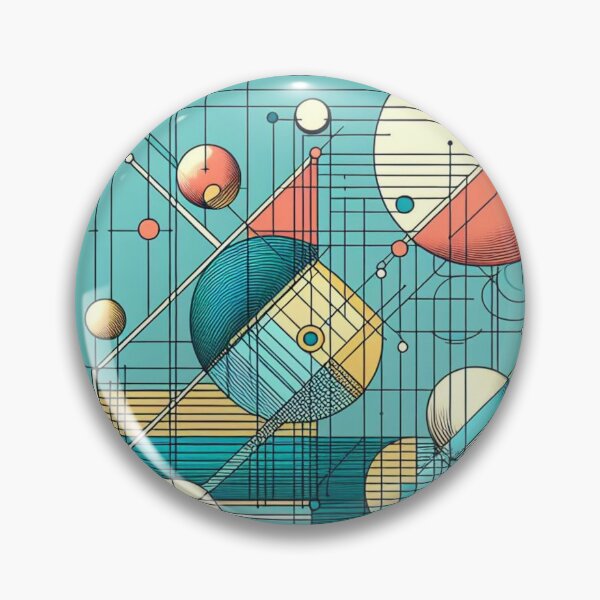 Artikelvorschau, Geometrischer Kosmos: Harmonie von Formen und Farben entworfen und verkauft von Lyavalio.