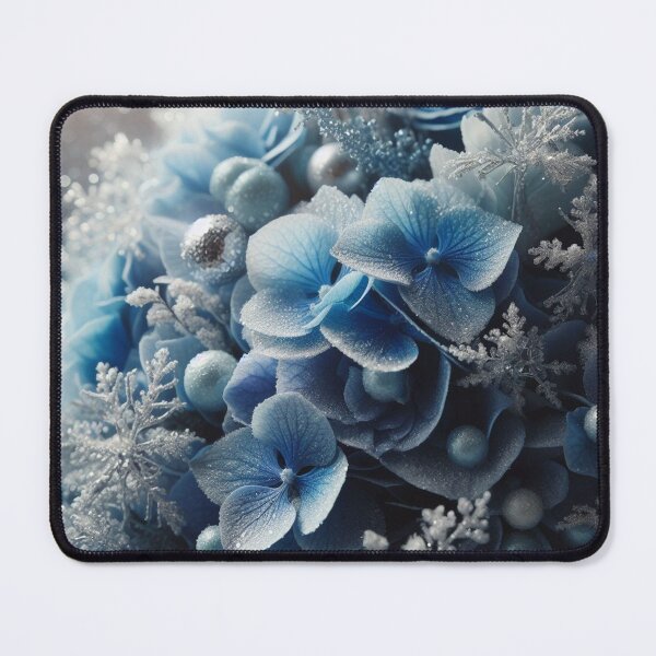 Item preview, Blue Hydrangea Snow Bouquet (1) designed and sold by Gen-Whimsy.