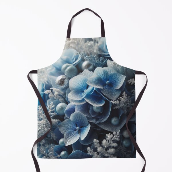 Item preview, Blue Hydrangea Snow Bouquet (1) designed and sold by Gen-Whimsy.