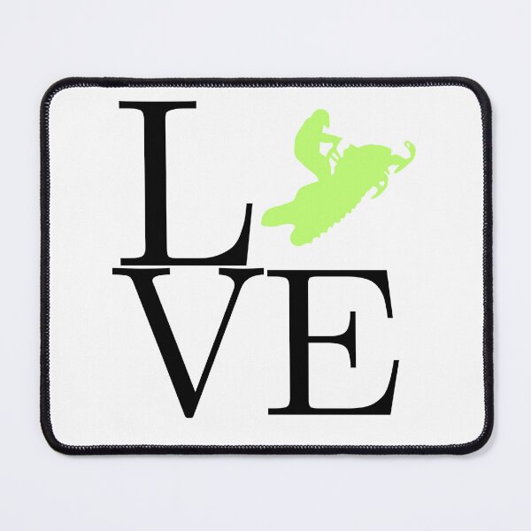 Item preview, Sled Love Snowmobile snow mobile designed and sold by AIVDesignCo.