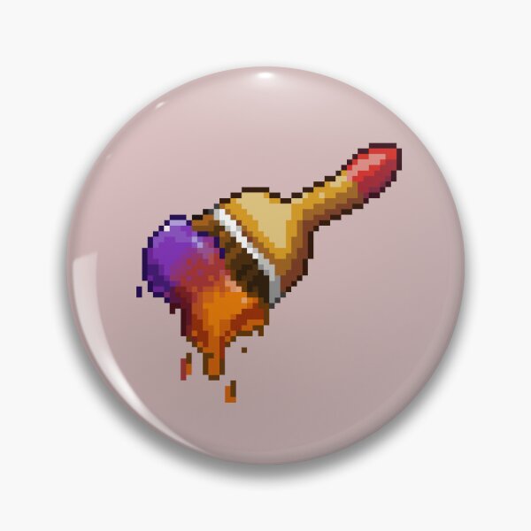 Item preview, Neopet Oil Paint Brush Pixel Art designed and sold by AyrosArts.