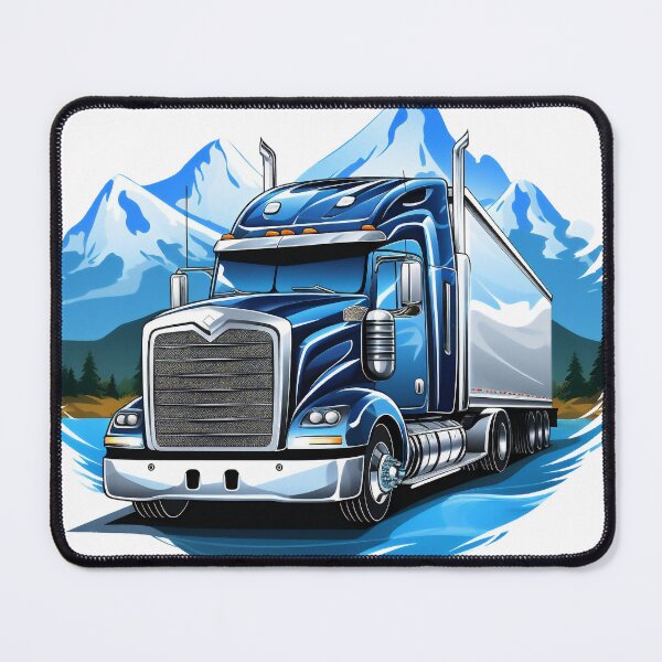 Item preview, blue truck designed and sold by javierparra.