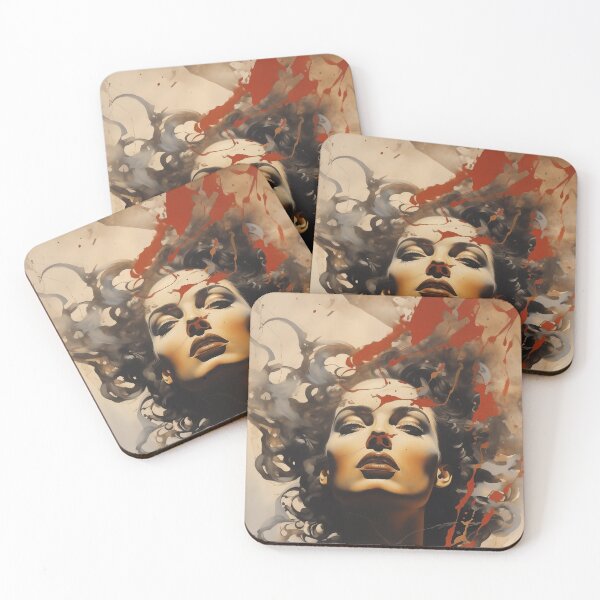 Item preview, Surreal Silhouettes: Ethereal Women in Abstract designed and sold by Mullet Monkey.