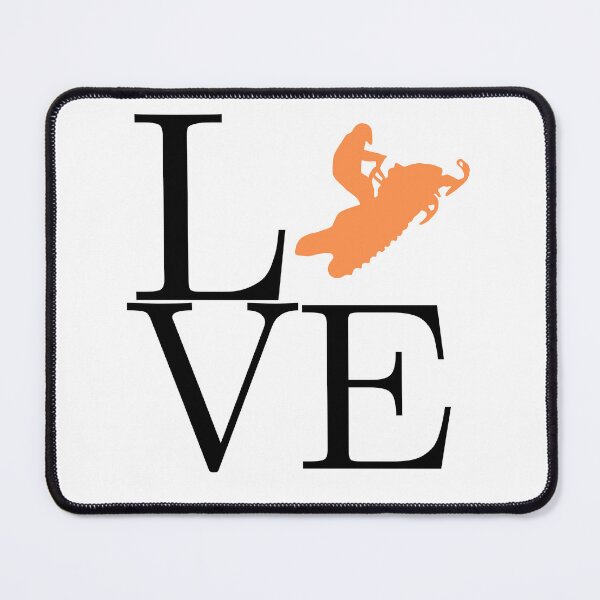 Item preview, Sled Love Snowmobile snow mobile designed and sold by AIVDesignCo.