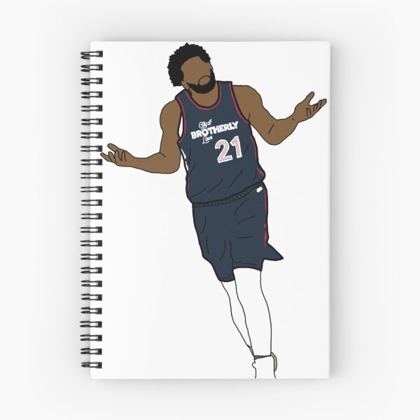 Item preview, Joel Embiid MVP Shrug designed and sold by SportsByBeau.