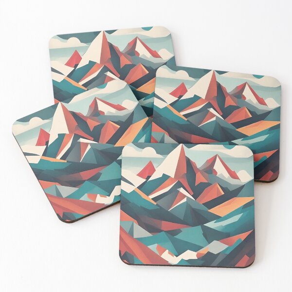 Item preview, Abstract Mountain Majesty designed and sold by Pink Lemon.