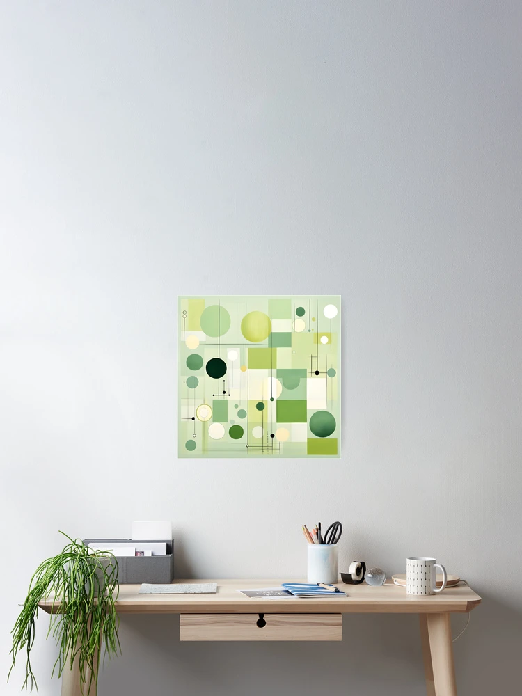 Thumbnail 2 of 3, Poster, Verdant Variations designed and sold by RxU3.