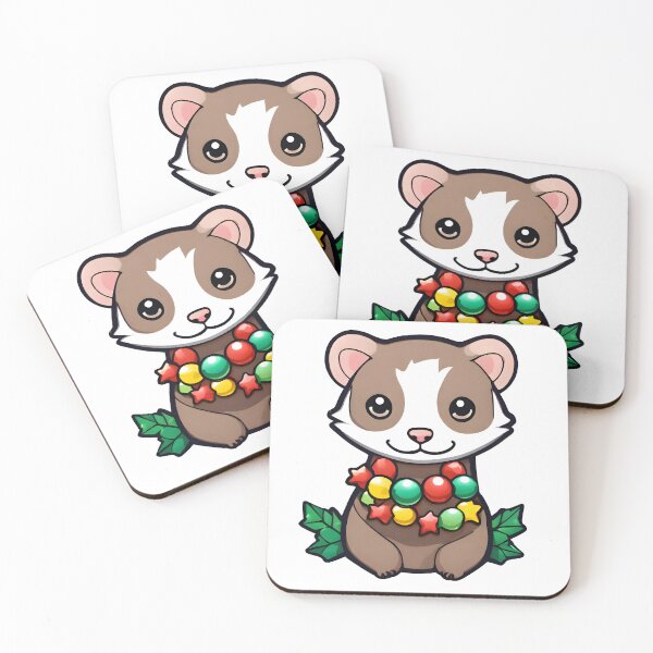 Item preview, Fairy Lights Ferret designed and sold by Fashon1.