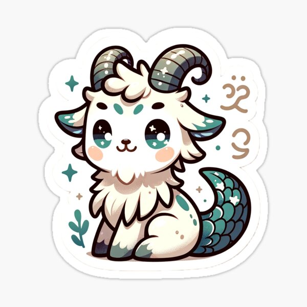 Item preview, Cute Capricorn designed and sold by CMLPaintings.