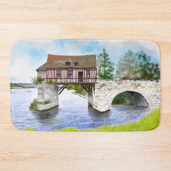 Item preview, The Old Mill at Vernon, France designed and sold by mazarte.
