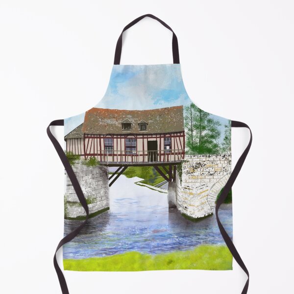 Item preview, The Old Mill at Vernon, France designed and sold by mazarte.