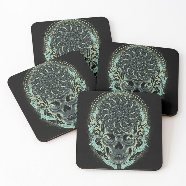 Item preview, Skull Mandala designed and sold by murderinkart.
