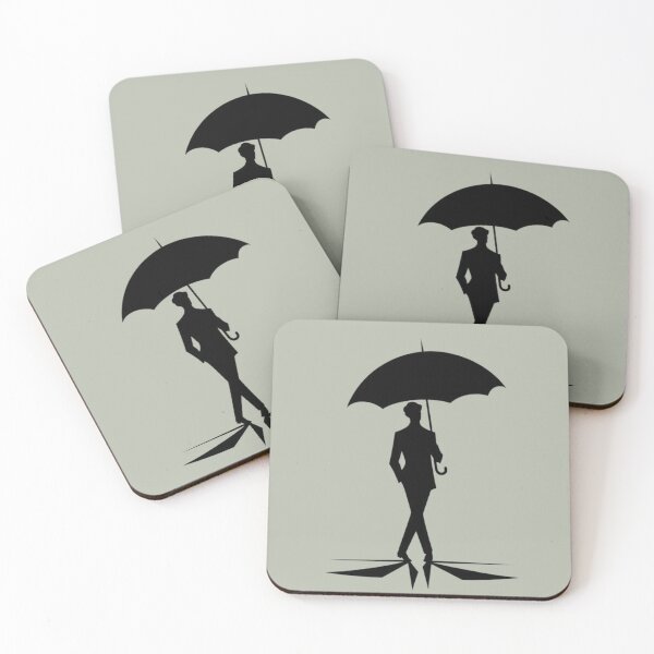 Item preview, Man Silhouette with Umbrella designed and sold by Chaput Store.