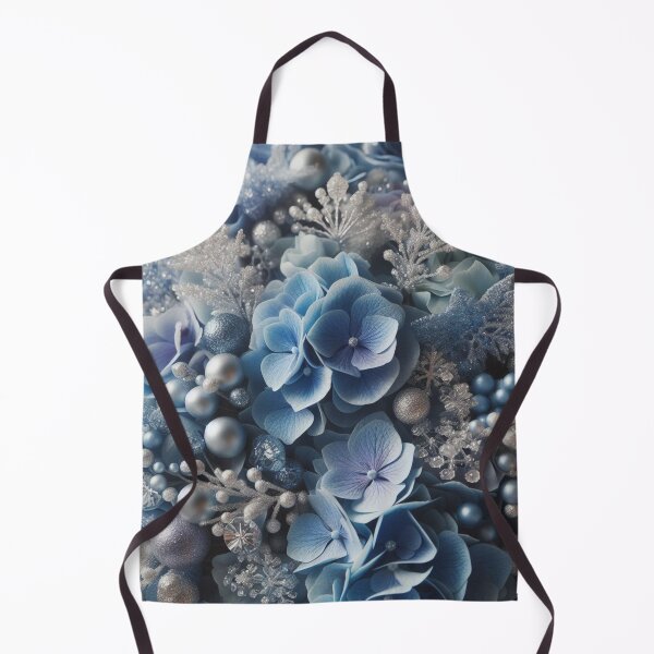 Item preview, Blue Hydrangea Snow Bouquet (2) designed and sold by Gen-Whimsy.
