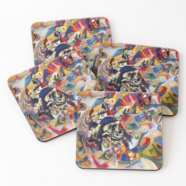 Item preview, Kandinsy 1913 Composition 7 Art Reproduction designed and sold by molamode.