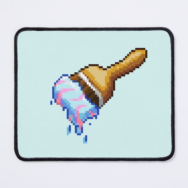 Item preview, Neopet Striped Paint Brush Pixel Art designed and sold by AyrosArts.