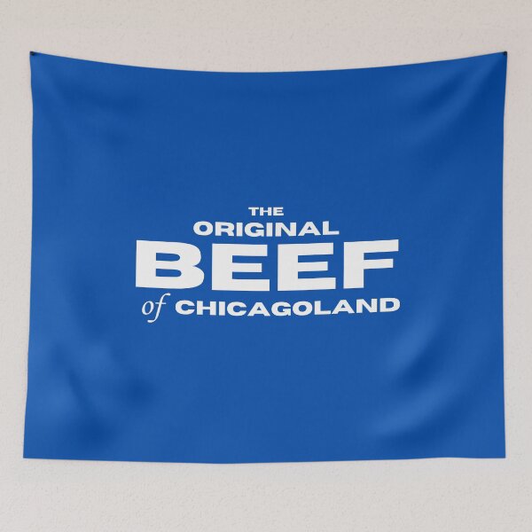Item preview, The Original Beef Of Chicagoland (White text) designed and sold by OscarAndOphelia.