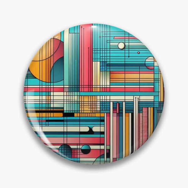 Artikelvorschau, Harmonie von Geometrie und Farbe entworfen und verkauft von Lyavalio.