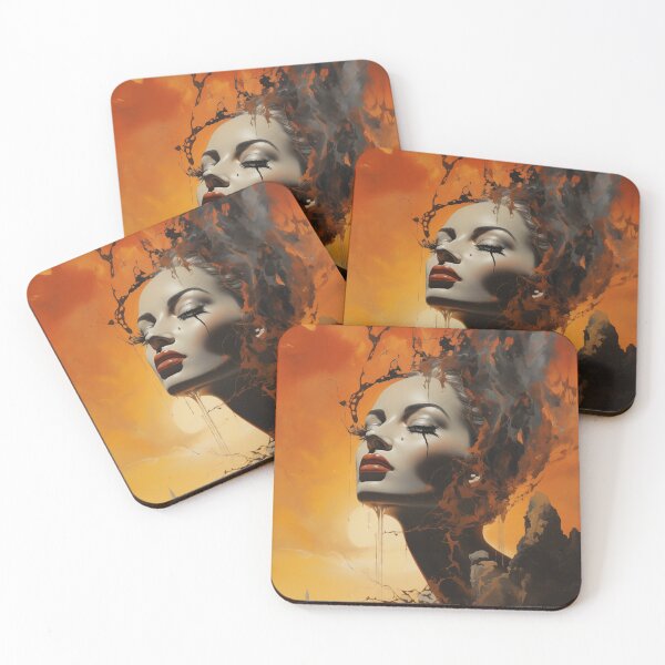 Item preview, Whispers of Elysium: Abstract Women in Dreamscapes designed and sold by Mullet Monkey.