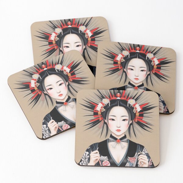 Item preview, "Beautiful Geisha" designed and sold by Frame of Mind .