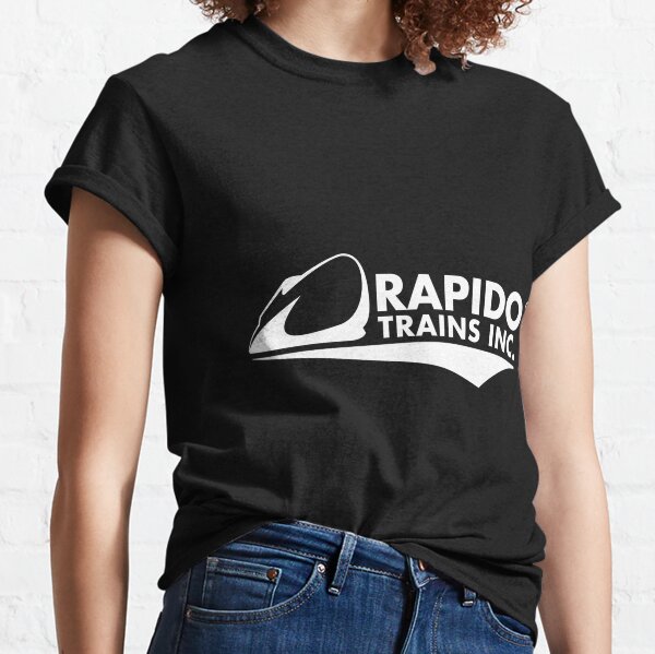 Rapido Trains Logo - White Classic T-Shirt