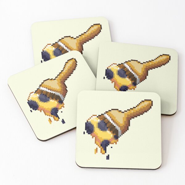Item preview, Neopet Spotted Paint Brush Pixel Art designed and sold by AyrosArts.