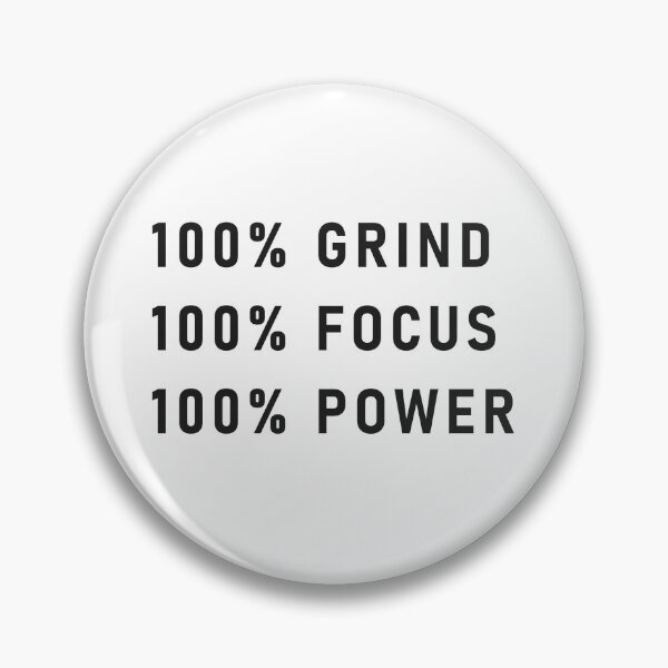 Item preview, Grind, Focus, Power designed and sold by SetaCloth.