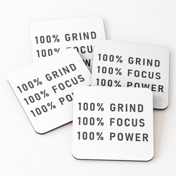 Item preview, Grind, Focus, Power designed and sold by SetaCloth.