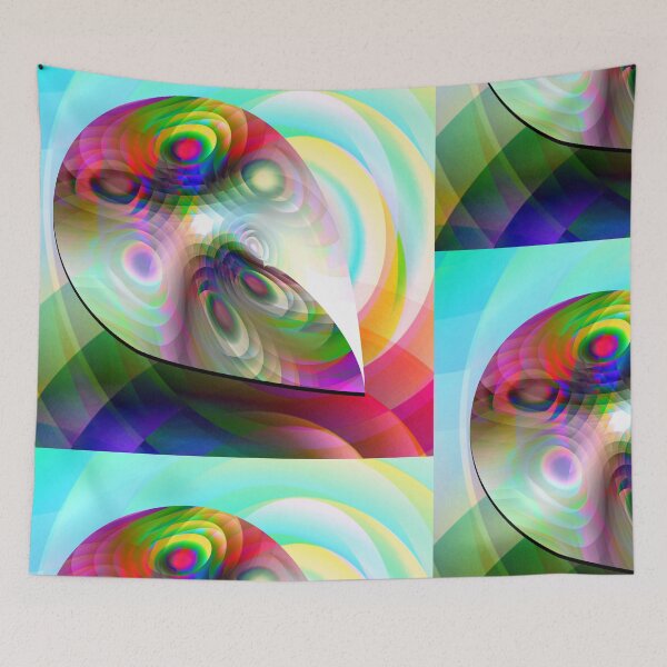 Item preview, Colored Wheels VIII designed and sold by MAMA LXXVIII: Art by Marsailhe Milward.
