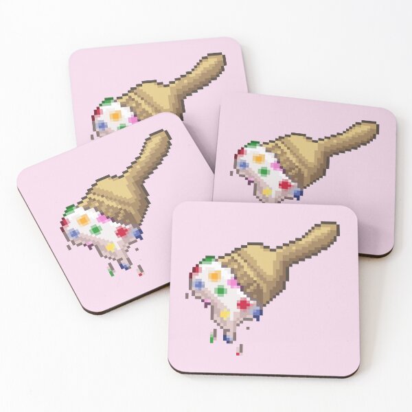 Item preview, Neopet Polka Dot Paint Brush Pixel Art designed and sold by AyrosArts.