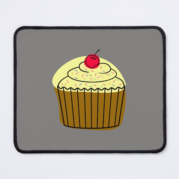 Item preview, cupcake with a cherry on top designed and sold by sumajouda.